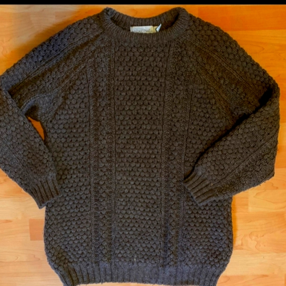 Patrick Malin 100% real wool sweater Large